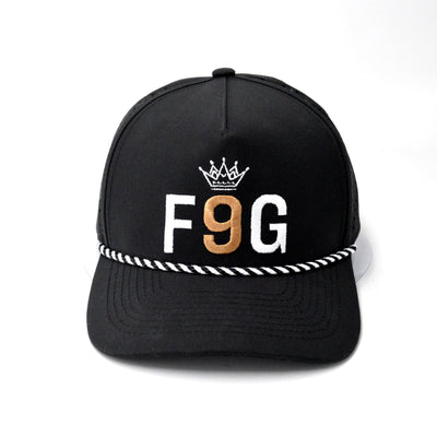 Performance Rope Cap – F9G Black