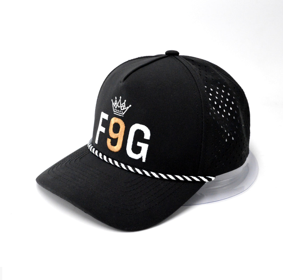 Performance Rope Cap – F9G Black