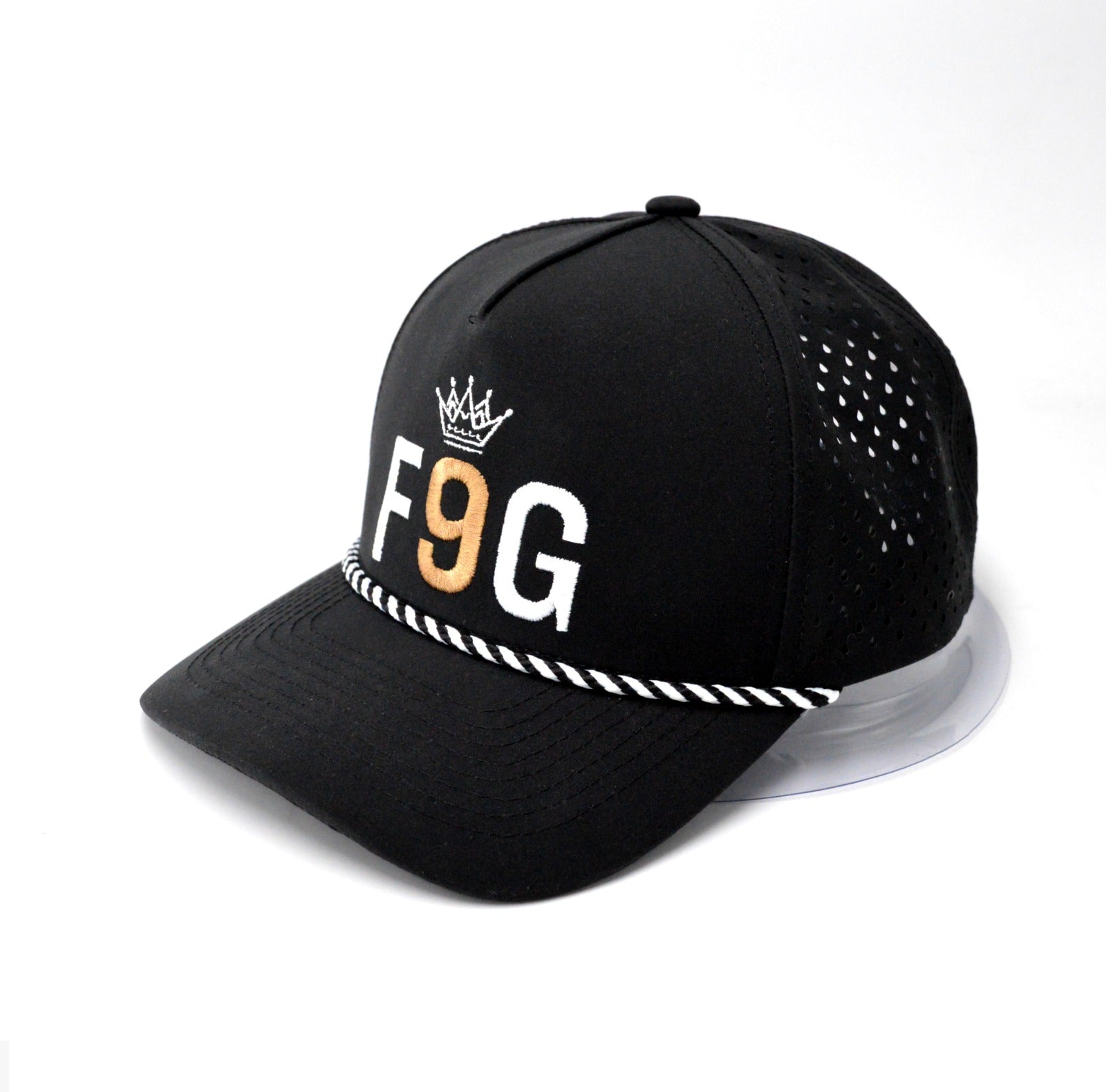Performance Rope Cap – F9G Black