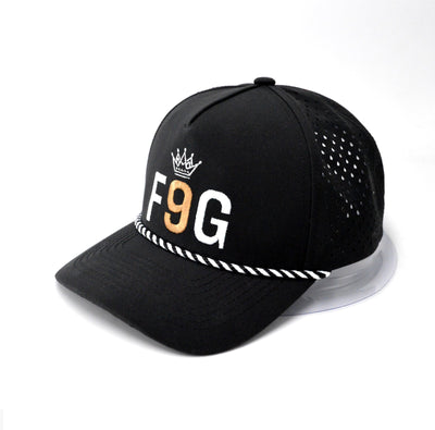 Performance Rope Cap – F9G Black