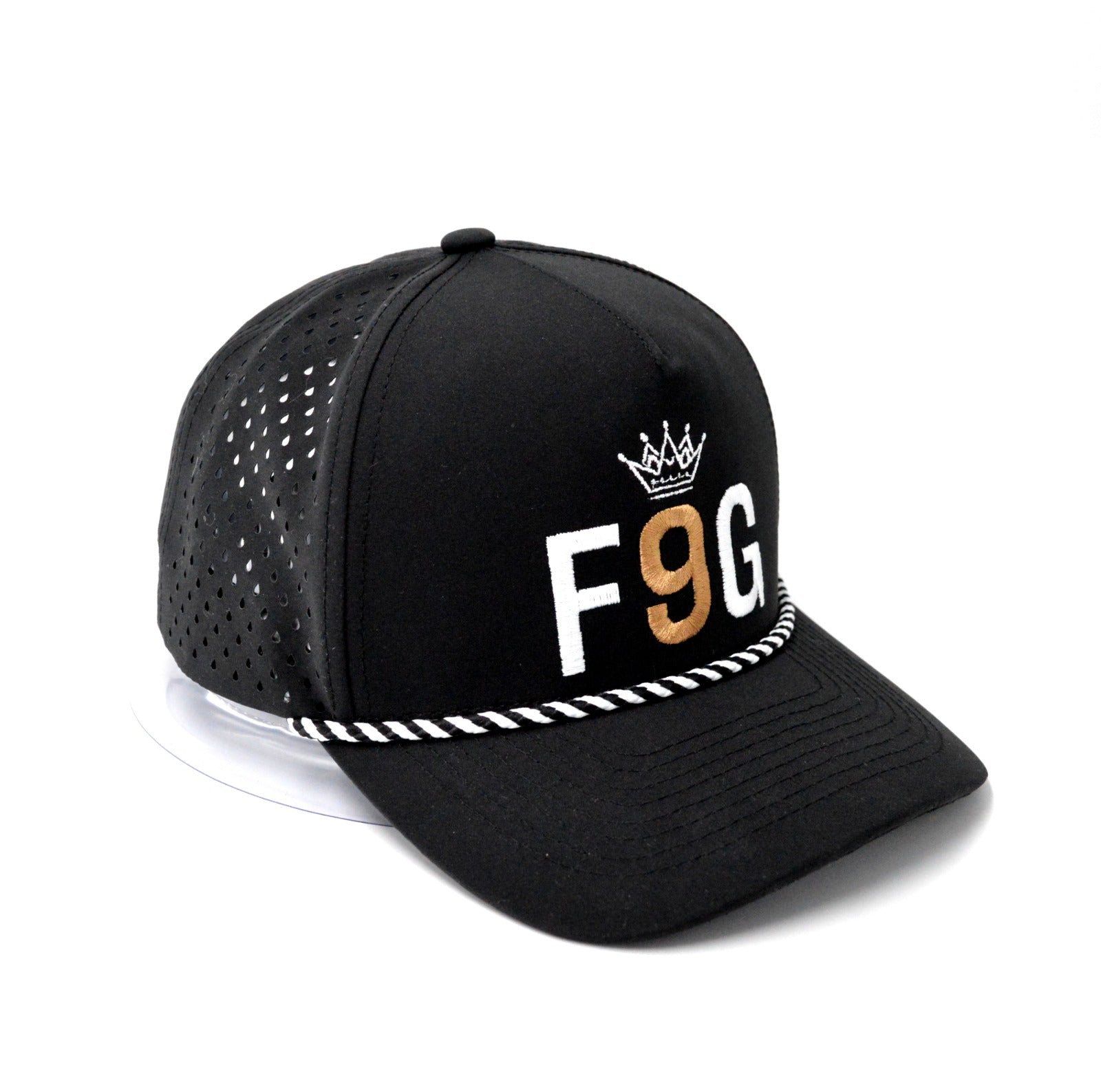 Performance Rope Cap – F9G Black